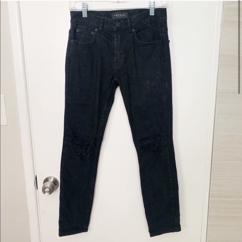 ❗️3/$40❗️PacSun - stacked skinny jeans (26x28)